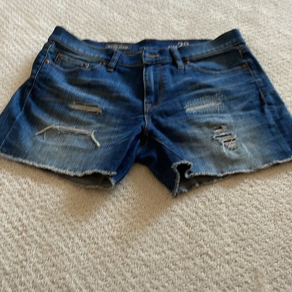 J Crew indigo denim shorts